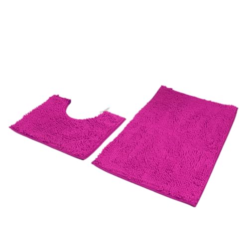 WKabnkn Set Von 2 Badezimmer Teppiche Badmatten Nicht Klappbarsch Teppiche Toilettenmatten Super Saugle Saugle Floor European Hotel Heimat Badezimmer Set WKabnkn Set Von 2 Badezimmer Teppiche Badmatten Nicht Klappbarsch Teppiche Toilettenmatten Super Saugle Saugle Floor European Hotel Heimat Badezimmer Set von WKabnkn