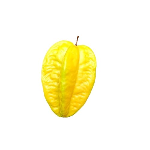 WKabnkn Simulation Starfruit Kunststoff Gefälschter Obstmodell Künstliche Obstküchen Party Dekoration Realistische Dekorative Gefälschte Künstliche Starfruitdekorationen WKabnkn Simulation Starfruit Kunststoff Gefälschter Obstmodell Künstliche Obstküchen Party Dekoration Realistische Dekorative Gefälschte Künstliche Starfruitdekorationen von WKabnkn