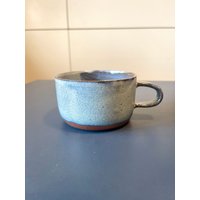 Keramik-Tasse Jeansblau von WKeramik