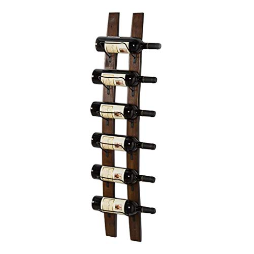 WLABCD Weinregal, Bar, Restaurant, Hängen, Weinglas-Rack, Regalhalter Weinbecher-Halter Hängen 5 Weinglas-Regal-Rack-Speichergerät Organizer-Arbeitsplatte von WLABCD