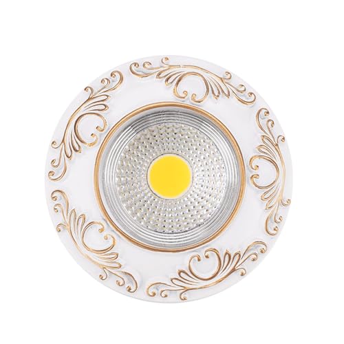 WLBHWL 4,5 Zoll Ultradünnes LED-Einbaulicht Mit Schallwandverkleidung - 3-farbige Dimmbare Deckenleuchte, Runde Weiße Panel-Leuchte Für Moderne Heim- Und Bürobeleuchtung WLBHWL 4,5 Zoll Ultradünnes LED-Einbaulicht Mit Schallwandverkleidung - 3-farbige Dimmbare Deckenleuchte, Runde Weiße Panel-Leuchte Für Moderne Heim- Und Bürobeleuchtung von WLBHWL