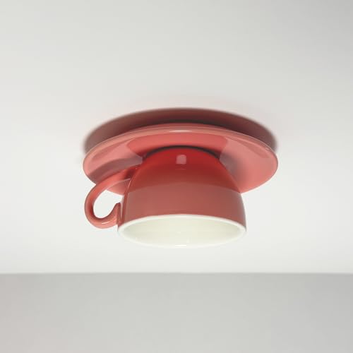 WLBHWL Keramik Kaffeetasse LED Einbauleuchte Deckenleuchte - Moderne Downlight-Leuchte Bunte Schallwandverkleidung LED-Dosenleuchten Für Wohn- / Schlafzimmer (G4-Glühbirne Ausgeschlossen) von WLBHWL