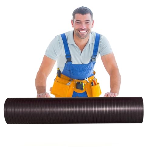Elektrisch Isolierte 1 M Breite Hochspannungs-Isoliermatte, Schwarz, Elektrisch Isolierte Gummimatte/Abdeckung Der Elektrik Unter Der Matte, Sicherheits-Arbeitsmatte(LxWxT 8' x 3 1/5' x 2/5") von WLCGYD