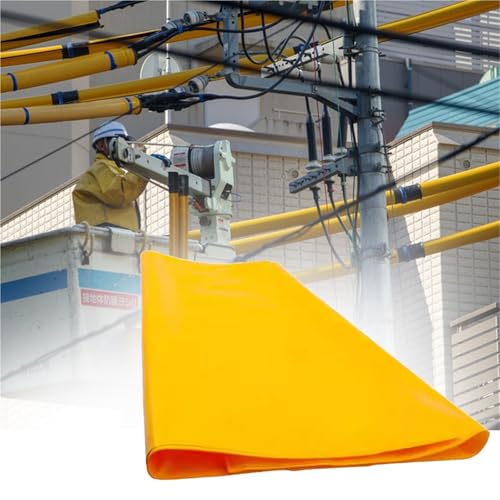 Elektrisch Isolierte Insulating Blanket for Electrical Work, High Voltage Insulating Blanket for Substation Field Generator Room, Outdoor EVA Resin Insulation Protection Cover, clips(0.4KV - 80x100cm( Elektrisch Isolierte Insulating Blanket for Electrical Work, High Voltage Insulating Blanket for Substation Field Generator Room, Outdoor EVA Resin Insulation Protection Cover, clips(0.4KV - 80x100cm( von WLCGYD