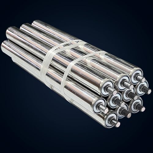 Förderband Tragrollen Förderrolle 150 200 250 300 400 500 600 700 800 Mm, Schwerkraftrollen Für Holzverarbeitungsfabriken, Stützrollen Aus Edelstahl(Dia 38MM/1.5'',450MM/17.7'') von WLCGYD