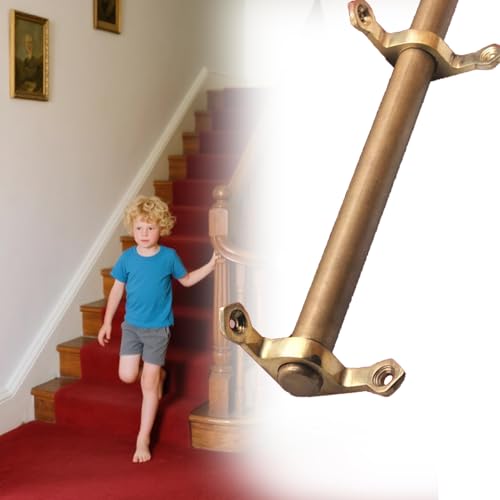Treppenteppichstangen Sicherheits-Treppenstangen Aus Messing Für Teppichläufer, 13er-Set, 12er-Set, 10er-Set, 5er-Set, 3er-Set, Treppenteppich-Druckstangen, Gold, Einfache Installation Zur Sicherung D Treppenteppichstangen Sicherheits-Treppenstangen Aus Messing Für Teppichläufer, 13er-Set, 12er-Set, 10er-Set, 5er-Set, 3er-Set, Treppenteppich-Druckstangen, Gold, Einfache Installation Zur Sicherung D von WLCGYD