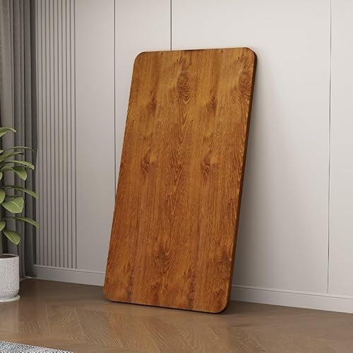 WLCGYD tischplatte Holz Nur Holztischplatte, Rechteckige Arbeitsplatte Für Verstellbaren Sitz- Und Steh-Computertischrahmen, Arbeitsplatten Für Zuhause/Büro/Cafés(D,120x90cm/47.2x35.4in) von WLCGYD