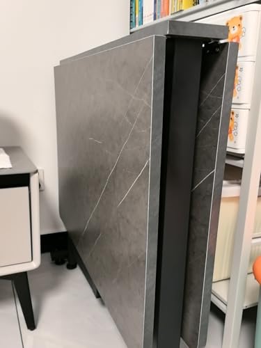 klapptisch Kleiner Klapptisch, Rechteckige Klapptische Für Küche, Home Office, Kompakter Computertisch/Arbeitstisch(D,0.8m/2.6ft) von WLCGYD