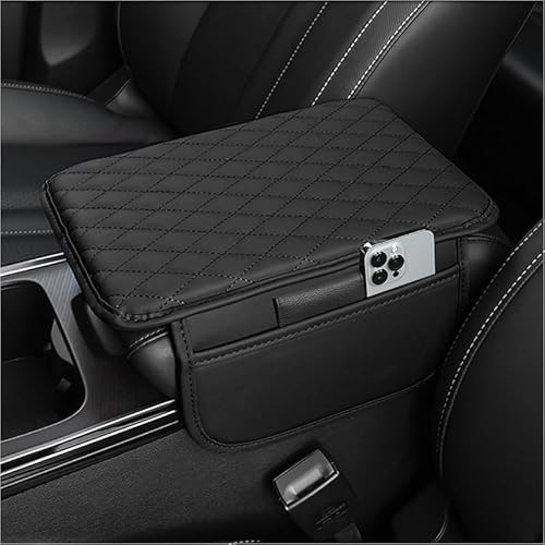 WLFgxr Auto Armlehnen Polster, für Renault Duster 2018-2023 Universal Bequem Auto Armlehnenbox Matte,B von WLFgxr