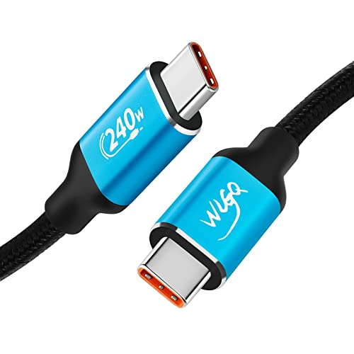 WLGQ PD240W (48V5A) Kompatibel Mit 100W (20V5A) USB C Schnellladekabel, 1M Länge, Für Spielspezifische Notebooks, MacBooks, Tablets Und Mobiltelefone von WLGQ