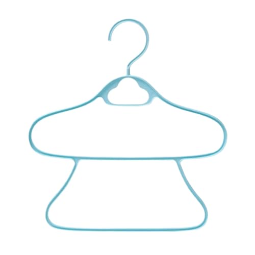 WLH Alexanders Kleiderbügel 10er-Pack Kinderkleiderbügel-Set Kleidung und Hosen-Set Haushalts-Baby-Kleiderbügel Bügel(Bleu,A) von WLH Alexanders