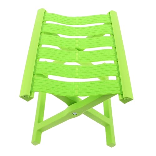 WLH Alexanders Tritthocker Klappbarer Tritthocker, Leichter aus Kunststoff, Faltbarer Tritthocker, rutschfeste Klapphocker for Küche, Badezimmer, Schlafzimmer hocker von WLH Alexanders
