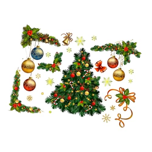 WLH Alexanders Weihnachtsfensteraufkleber Fensteraufkleber Weihnachtsszenenaufkleber Weihnachtsdekorationen for Fenster PVC 50 * 70 cm WLH Alexanders Weihnachtsfensteraufkleber Fensteraufkleber Weihnachtsszenenaufkleber Weihnachtsdekorationen for Fenster PVC 50 * 70 cm von WLH Alexanders