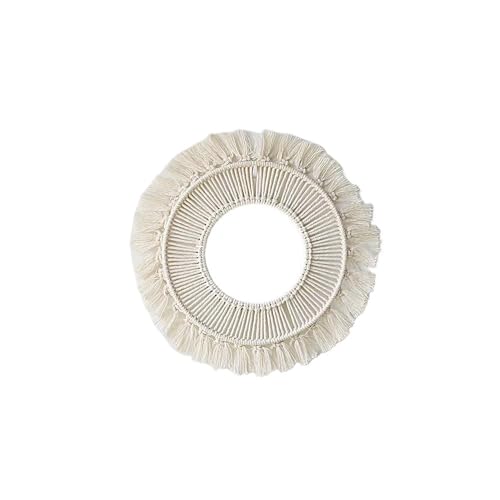 Windglocke Boho Wandspiegel Dekor Kunst Dekoration for Schlafzimmer Kinderzimmer Wohnzimmer Wohnung Büro Eingangsbereiche Zuhause Teenager Mädchen Mütter Geschenk Traumennetz von WLH Alexanders