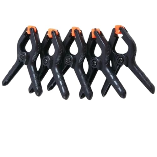 Nylon-Federklemmen 15 STÜCKE Federklammer DIY Holzbearbeitungswerkzeuge 2-Zoll-Kunststoff-Nylon-Klammer Feder A-förmiger Clip Fotografie Hintergrund Fester Clip FüR Fotohintergrund, Plane von WLIHDB