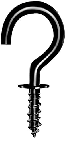 WLIHDB Einschraubhaken 20 Stück Schraubhaken, Deckenhaken, multifunktional, strapazierfähig, Wandhalterung, for Einschrauben, Halter for hängende Pflanzen FüR AußEn WLIHDB Einschraubhaken 20 Stück Schraubhaken, Deckenhaken, multifunktional, strapazierfähig, Wandhalterung, for Einschrauben, Halter for hängende Pflanzen FüR AußEn von WLIHDB