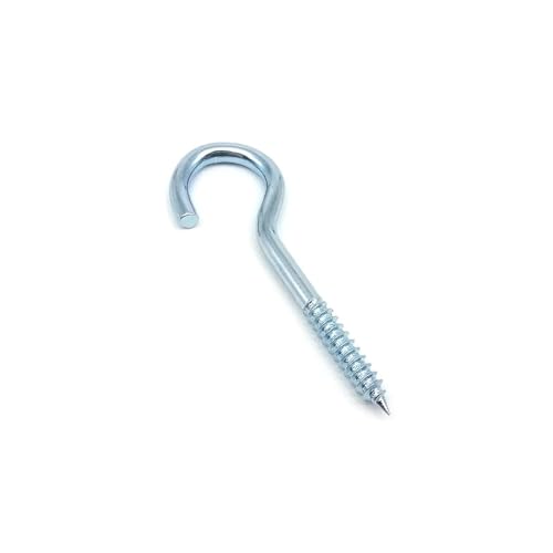 WLIHDB Einschraubhaken 25 stücke Licht Schrank Anlage Vorhang Net Draht Decke Auge Bolzen Ringschraube Schraube FüR AußEn(Length 30mm) von WLIHDB