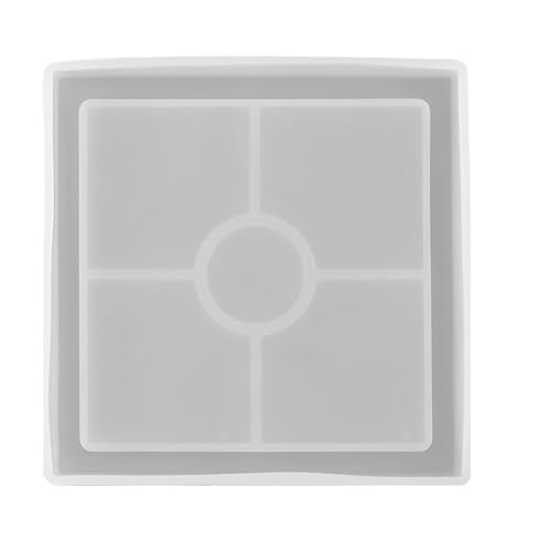 WLIHDB Harz Palettenform 2 PCS Silica Form for DIY Kreative Harz Tablett Form Tablett Harz Form for Schmuck Lagerung FüR Herstellung Tablett Dekorative(White G) von WLIHDB