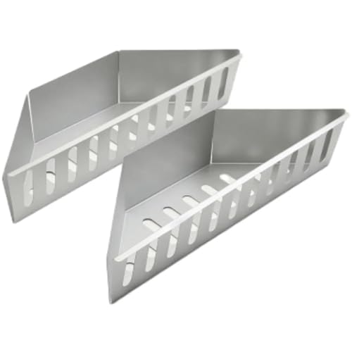 WLIHDB Holzkohlekorb 2PCS Holzkohle Korb Set BBQ Grill Halter Grillen Zubehör Verzinktem Outdoor Sets FüR Holzkohle von WLIHDB