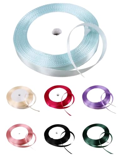 WLIHDB Satinband Satinbänder DIY Handarbeit Bastelbedarf Hochzeit Geburtstag Party Dekoration Geschenkbox Verpackung FüR Geschenkverpacken von WLIHDB