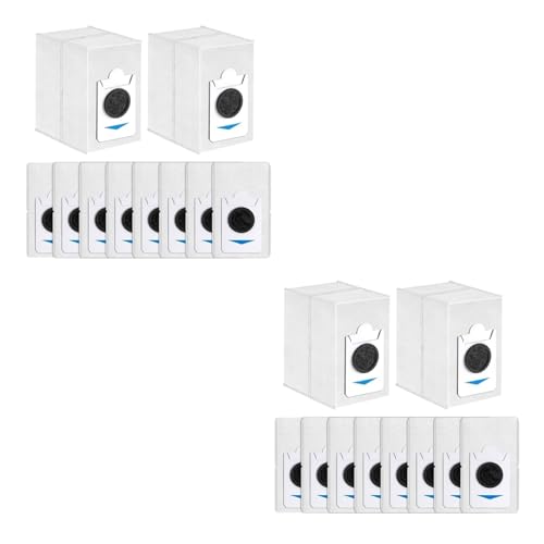 10 Stück Staubbeutel For Roboterstaubsauger, Kompatibel Mit ECOVACS X2 COMBO T30S COMBO T30S, Staubsaugerteile, 2,9 L Großer Beutel(20pcs) von WLJBITYHW
