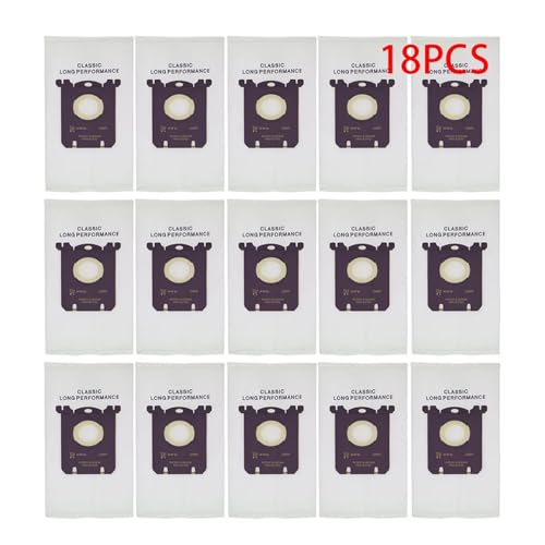 12-teiliger Staubbeutel For Staubsaugerbeutel For S-Bag, Kompatibel Mit Philips FC8202 FC8204 FC9087 FC9088 HR8354 HR8360 HR8378 HR8426 HR8514(18 Pcs) von WLJBITYHW