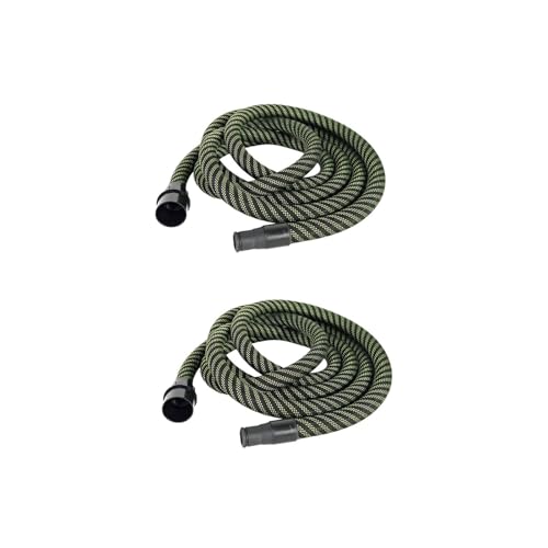 5 M Langer Nylon-Schlangenhautschlauch, Universeller Vakuumschlauch, Geeignet, Kompatibel Mit Mirka(2PCS) von WLJBITYHW
