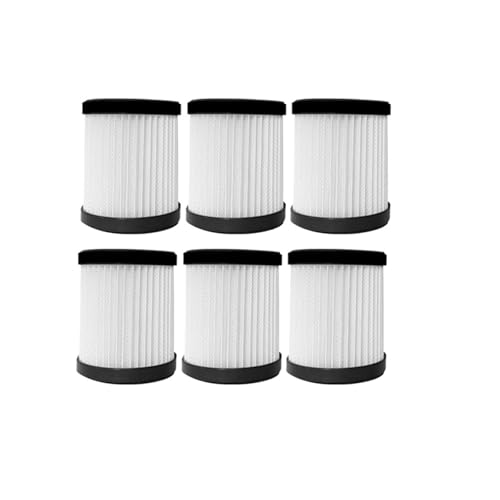 6 Stück Filter, Kompatibel Mit MOOSOO XL618 Pro, Zubehör For Stabstaubsauger(6PCS) von WLJBITYHW