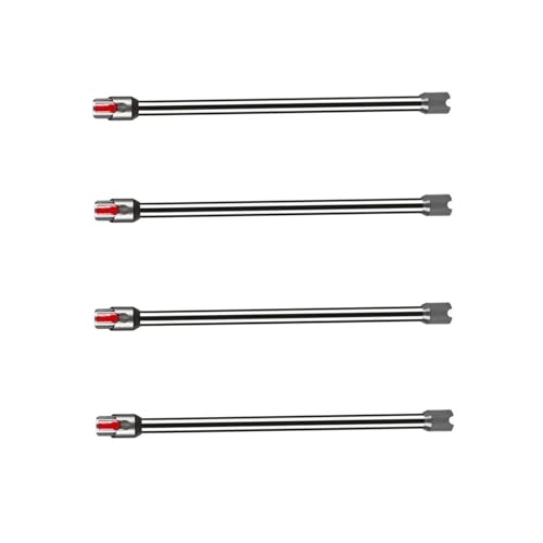 Kompatibel Mit Dyson V12 V10, Metall-Aluminium-Gerade-Rohrstange, Handstabrohr, Staubsauger-Ersatzteile(4PCS) von WLJBITYHW