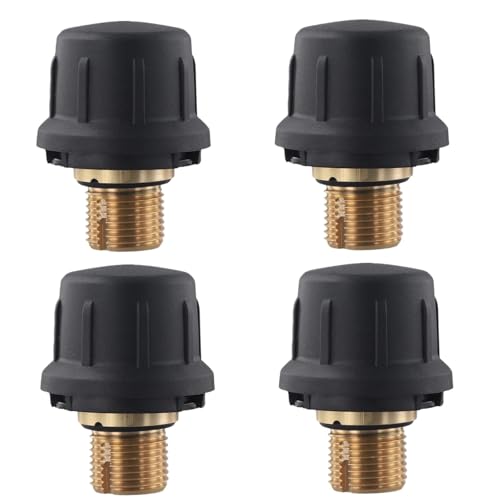 Messing-Sicherheitsventil-Dampfmaschinen-Abdeckungsbeschläge ， Kompatibel Mit Karcher SC1 SC2 CTK10 SC2D ， Staubsauger-Ersatzteile(4pcs) von WLJBITYHW
