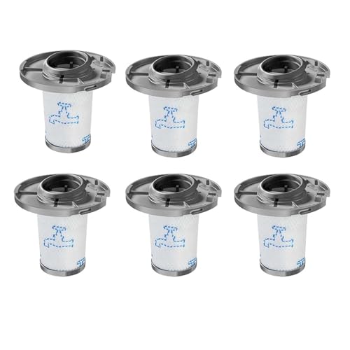 Waschbarer Filter, Kompatibel Mit Rowenta X-Force Flex 8.60 X-Pert 6.60, Ersatzteil For Staubsaugeraufsatz(6PCS) von WLJBITYHW