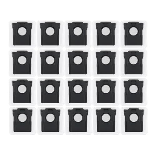 Zubehör For Staubsaugerfilterbeutel, Kompatibel Mit Dreame L10s Plus L10s Pro Ultra X50 Ultra X30 Ultra X30 Pro S30 Pro Ultra X40 Ultra X40 Pro(20pcs) von WLJBITYHW