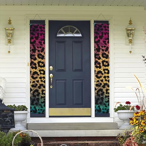 2 Stück Willkommens-Türbanner Stern Leopardenmuster Veranda Schild Hawaii-Dekorationen Flaggen Frühling Sommer Dekor Hintergrund Wandbehang Banner für Outdoor Home Tropical Yard Party Decor Supplies 2 Stück Willkommens-Türbanner Stern Leopardenmuster Veranda Schild Hawaii-Dekorationen Flaggen Frühling Sommer Dekor Hintergrund Wandbehang Banner für Outdoor Home Tropical Yard Party Decor Supplies von WLKSNBVD