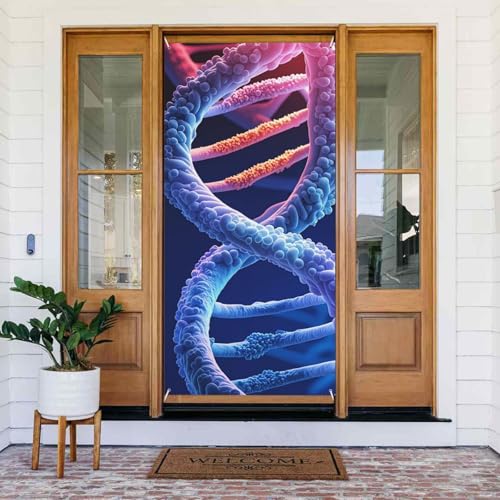 Türabdeckung DNA Genetic Helix Türbanner Willkommens-Türdekoration Hofbanner Schild Foto Hintergrund Veranda Banner Frühling Sommer saisonale Party Dekor Indoor Outdoor Türvorhang 80 x 183 cm Türabdeckung DNA Genetic Helix Türbanner Willkommens-Türdekoration Hofbanner Schild Foto Hintergrund Veranda Banner Frühling Sommer saisonale Party Dekor Indoor Outdoor Türvorhang 80 x 183 cm von WLKSNBVD