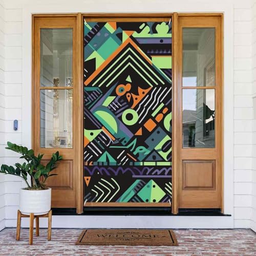 Türabdeckung Geometrisches Muster im Graffiti-Stil Türbanner Willkommen Türdekoration Hofbanner Schild Foto Hintergrund Veranda Banner Frühling Sommer Saisonale Party Dekor Indoor Outdoor Türvorhang Türabdeckung Geometrisches Muster im Graffiti-Stil Türbanner Willkommen Türdekoration Hofbanner Schild Foto Hintergrund Veranda Banner Frühling Sommer Saisonale Party Dekor Indoor Outdoor Türvorhang von WLKSNBVD
