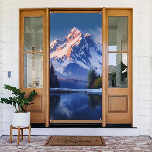 Türabdeckung Schnee Berg Tür Banner Willkommens-Türdekoration Hofbanner Schild Foto Hintergrund Veranda Banner Frühling Sommer saisonale Party Dekor Indoor Outdoor Türvorhang 80 x 183 cm Türabdeckung Schnee Berg Tür Banner Willkommens-Türdekoration Hofbanner Schild Foto Hintergrund Veranda Banner Frühling Sommer saisonale Party Dekor Indoor Outdoor Türvorhang 80 x 183 cm von WLKSNBVD