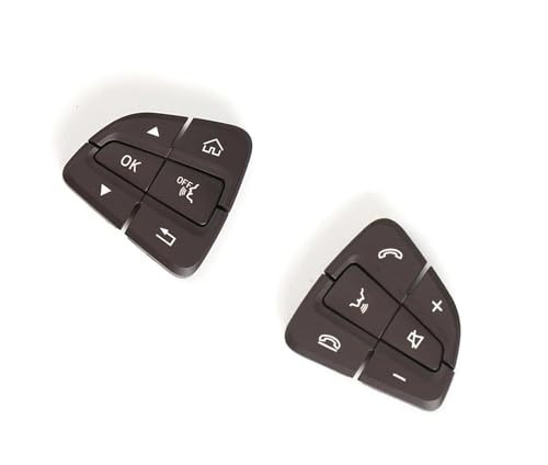 Multifunktions Lenkrad Schalter Tasten für Mercedes Benz C GLC Class W205 W253 2015-2021 0999050300,Auto-Lenkrad Tempomatschalter Multifunktionstasten von WLLLLa
