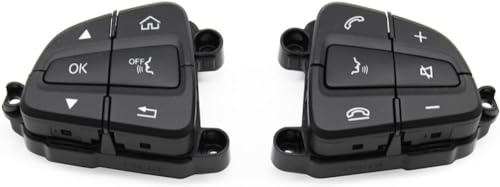 Multifunktions Lenkrad Schalter Tasten für Mercedes Benz C GLC W205 W253 09990502009107,Auto-Lenkrad Tempomatschalter Multifunktionstasten,C/Left and Right. von WLLLLa