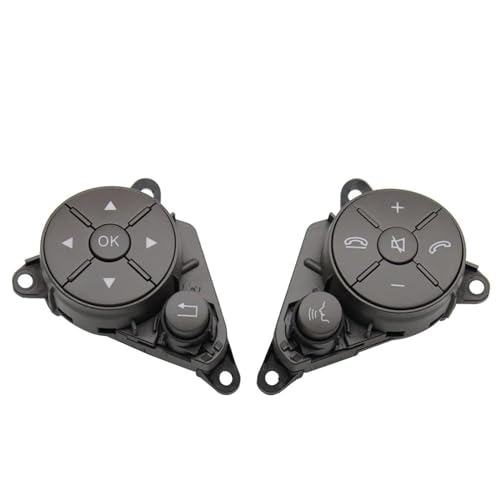 Multifunktions Lenkrad Schalter Tasten für Mercedes Benz C GLK E Class W204 W207 W212 X204 2008-2014 2048210351,Auto-Lenkrad Tempomatschalter Multifunktionstasten von WLLLLa
