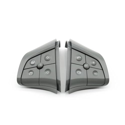 Multifunktions Lenkrad Schalter Tasten für Mercedes Benz GL ML R B Class W245 W164 2006-2009 W251,Auto-Lenkrad Tempomatschalter Multifunktionstasten von WLLLLa