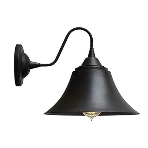 Metallbügel Beleuchtung Retro Vintage Bügellampe Schlafzimmer Nachttischlampe Leselampe Wandleuchte Innen Industrielle Wandleuchte von WLLWHF