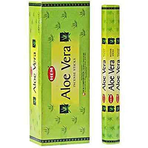 HEM - Weihrauch Aloe Vera, 6er pack (6 X 20 PCS) von WLM