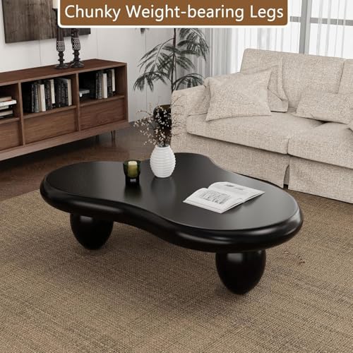 WLOWS Cloud Coffee Table, Cute Coffee Tables for Living Room, Rounded Edge Design, Irregular Cartoon Tea Table for Indoor Use WLOWS Cloud Coffee Table, Cute Coffee Tables for Living Room, Rounded Edge Design, Irregular Cartoon Tea Table for Indoor Use von WLOWS