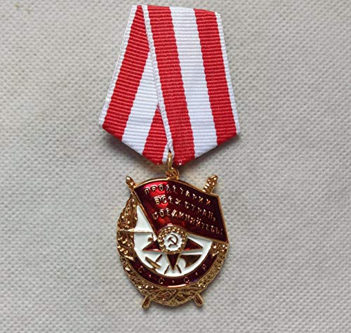 WLTY Orden des Roten Banners Medaille der Sowjetunion Rotes Banner für den Krieg Heldentum der UDSSR-Auszeichnung im Kampfmedaille CCCP-Abzeichen von WLTY