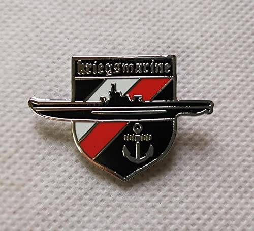 WLTY WW2 Deutsche Militärarmee Kreuz U Boot Pin Abzeichen Metall Brosche von WLTY