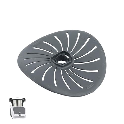 Messerabdeckung für Thermomix Zubehör,Klingenschutz Protector für Thermomix TM5,TM6,TM31,Klingenabdeckung Abdeckung Messer mit Mixmesser,Kompatibel zum Küchenmaschine Einsatz Drehhilfe (Grau) von WLVinson