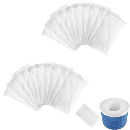 20Stück Skimmer Socken,Skimmer Filter,Filtersocken Pool Saver,Skimmers Netz,Skimmersocke,Skimmernetze zur Feinfilterung für Entfernt Gras,Skimmerkorb Wiederverwendbar für Öl Entfernt Schlacken Blätter 20Stück Skimmer Socken,Skimmer Filter,Filtersocken Pool Saver,Skimmers Netz,Skimmersocke,Skimmernetze zur Feinfilterung für Entfernt Gras,Skimmerkorb Wiederverwendbar für Öl Entfernt Schlacken Blätter von WLVinson