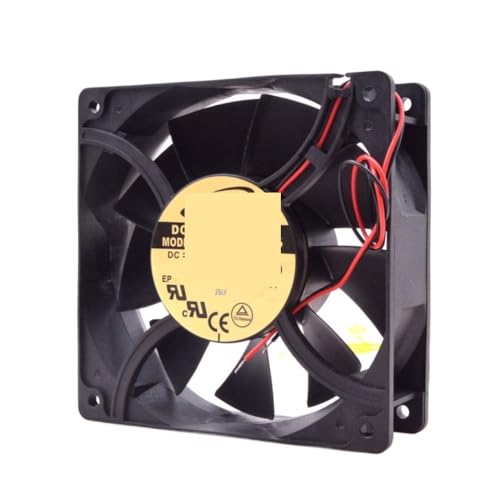 WLWOZMD 12038 Lüfter für ADDA AD1224MB-F91GP 120 x 38 mm 24 V 0,68 A Doppelkugel-Luftstrom 181 CFM Schweißgerät von WLWOZMD