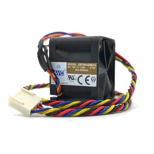WLWOZMD 3 STÜCKE 40mm leistungsstarker Lüfter für AVC 4028 12 V 1 A DBTB0428B2G Serverlüfter 40 * 40 * 28 mm Doppelkugellager 4-Draht pmw WLWOZMD 3 STÜCKE 40mm leistungsstarker Lüfter für AVC 4028 12 V 1 A DBTB0428B2G Serverlüfter 40 * 40 * 28 mm Doppelkugellager 4-Draht pmw von WLWOZMD