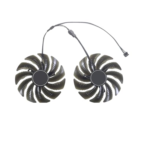 WLWOZMD 87MM PLD09210S12HH DC12V 0,40 A 4PIN Grafiklüfter passend für Gigabyte für GTX 1660 für Super GV-N1660 OC 6GD WLWOZMD 87MM PLD09210S12HH DC12V 0,40 A 4PIN Grafiklüfter passend für Gigabyte für GTX 1660 für Super GV-N1660 OC 6GD von WLWOZMD